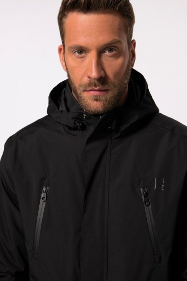 Jay-Pi Ski Jacket Functional Waterproof Windproof Breathable Black - Vêtements de ski - Ski & hiver grandes tailles