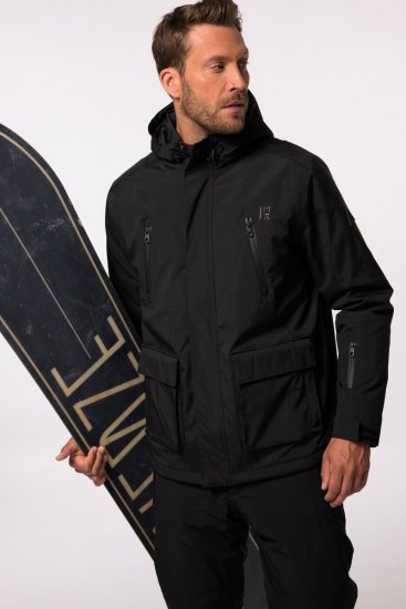Jay-Pi Ski Jacket Functional Waterproof Windproof Breathable Black - Vêtements de ski - Ski & hiver grandes tailles