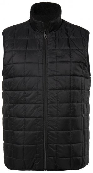 Jay-Pi 829716 Gilet réversible avec teddy Noir - Vestes - Vestes homme grandes tailles