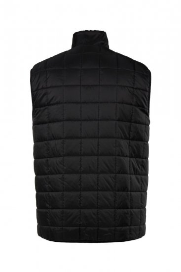 Jay-Pi 829716 Gilet réversible avec teddy Noir - Vestes - Vestes homme grandes tailles