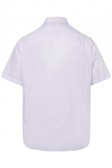 Men+ 756 Chemise business manches courtes à col classique Blanc - Chemises - Chemises Grandes Tailles Hommes