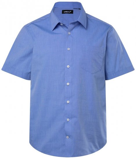 Men+ 756 Chemise business manches courtes à col classique Bleu clair - Chemises - Chemises Grandes Tailles Hommes
