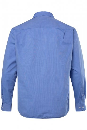 Men+ 757 Chemise business manches longues à col ouvert Bleu clair - Chemises - Chemises Grandes Tailles Hommes