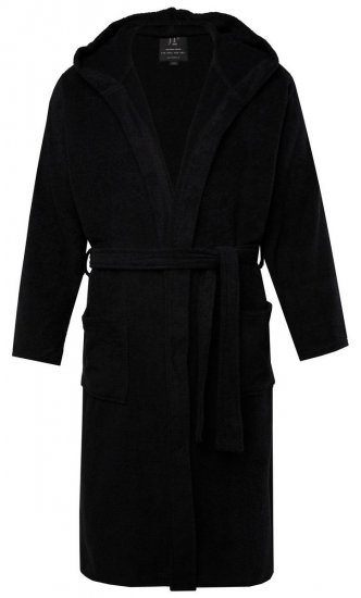 JP1880 Bathrobe Terry Black - Sous-vêtements & bain - Sous-vêtements Grande Taille