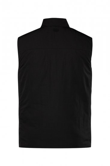 STHUGE 831824 Gilet matelassé en matière recyclée Noir - Vestes - Vestes homme grandes tailles