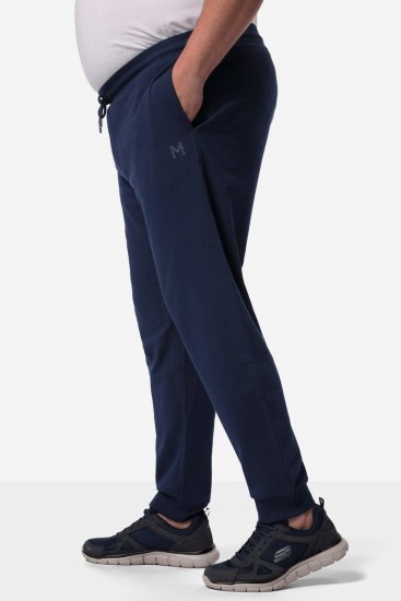 Men+ 111 Pantalon de jogging bellyfit Bleu marine - Pantalons/shorts de survêtement - Survêtement/jogging grandes tailles