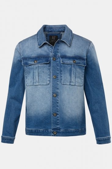 JP1880 832510 Stretch Veste en jean Bleu indigo - Vestes - Vestes homme grandes tailles