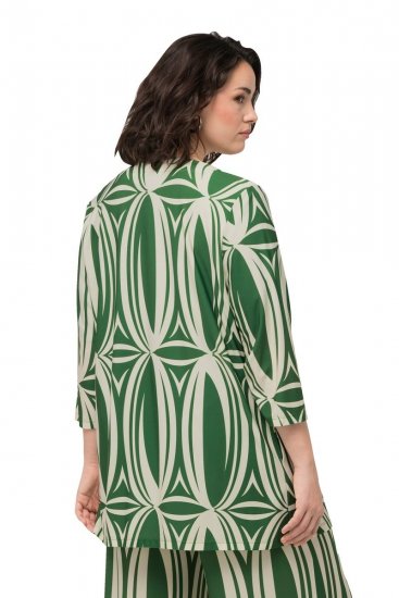 Ulla Popken 832884 Veste Vert - Vestes - Vestes grande taille pour femme