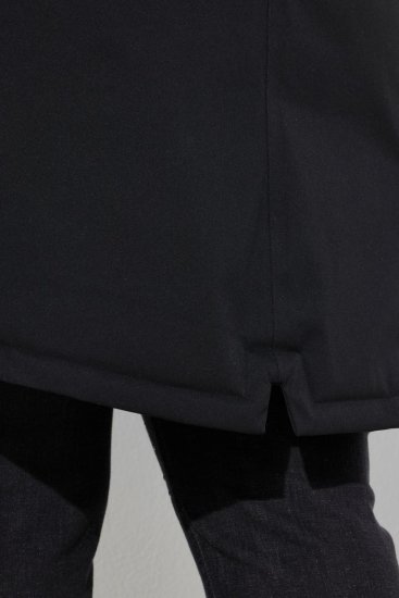 Ulla Popken 833341 Veste technique Noir - Vestes - Vestes grande taille pour femme