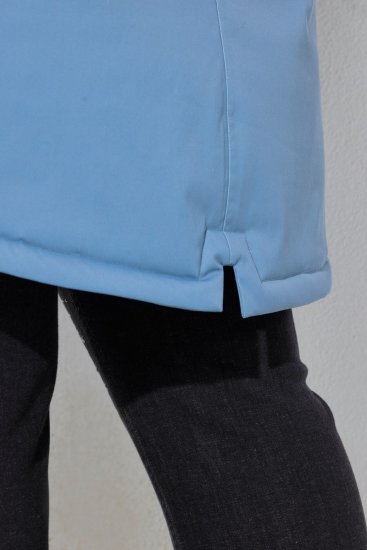 Ulla Popken 833341 Veste technique Bleu gris - Vestes - Vestes grande taille pour femme