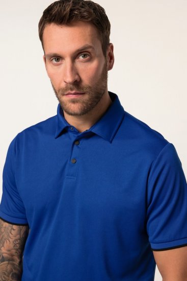 JP1880 Jay-Pi QuickDry Golf Polo Shirt Titanium Blue - Sport & outdoor - Sport & plein air grande taille