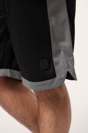 JP1880 Jay-Pi Bermuda QuickDry Mesh Fitness Shorts Black - Sport & outdoor - Sport & plein air grande taille