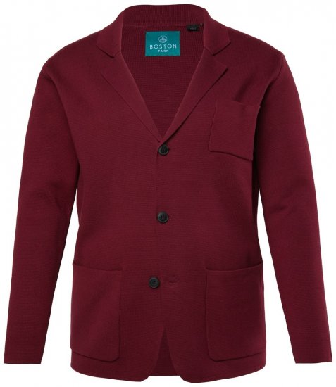 Boston Park 747 Flexlastic Blazer tricoté Aubergine - Costumes - Costumes grandes tailles 