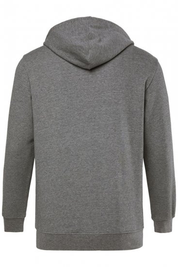Men+ 851 Veste sweat à capuche Gris chiné - Sweatshirts & hoodies - Sweatshirts/Hoodies grande taille homme