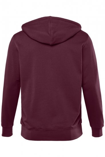 Men+ 851 Veste sweat à capuche Prune - Sweatshirts & hoodies - Sweatshirts/Hoodies grande taille homme