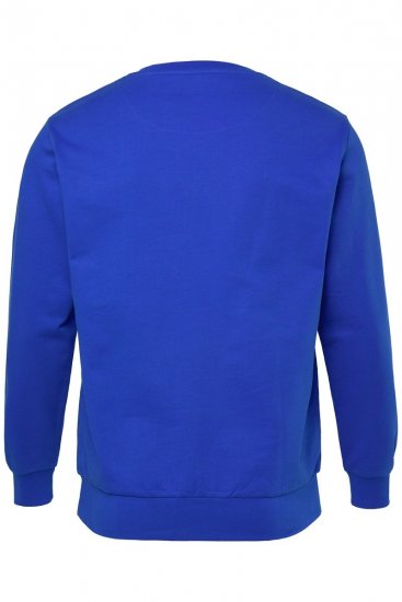 Men+ 865 Sweat-shirt Bleu cobalt - Sweatshirts & hoodies - Sweatshirts/Hoodies grande taille homme