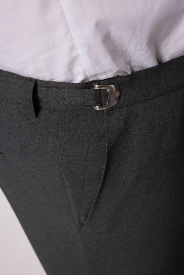 Men+ 065 Porto Pantalon de costume Gris - Costumes - Costumes grandes tailles 