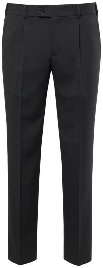 Men+ 066 Porto Pantalon de costume bellyfit Gris - Costumes - Costumes grandes tailles 