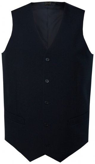 Men+ 067 Porto Gilet de costume Bleu marine - Costumes - Costumes grandes tailles 