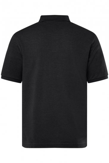 Men+ 256 Polo Noir - Polos - Polos homme grande taille