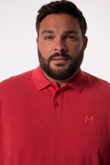 Men+ 256 Polo Rouge - Polos - Polos homme grande taille