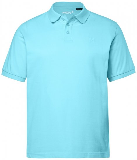 Men+ 256 Polo Turquoise clair - Polos - Polos homme grande taille