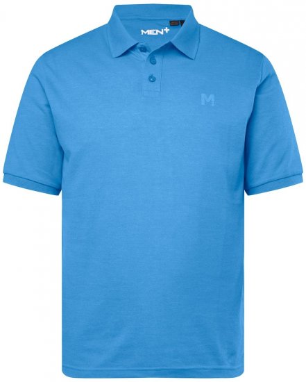 Men+ 256 Polo Bleu ciel - Polos - Polos homme grande taille