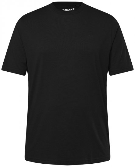 Men+ 276 T-shirt col rond Noir - T-shirts - T-shirts Homme Grande Taille