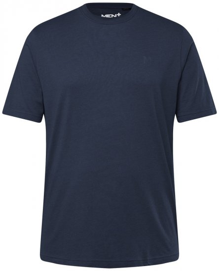 Men+ 276 T-shirt col rond Bleu marine - T-shirts - T-shirts Homme Grande Taille