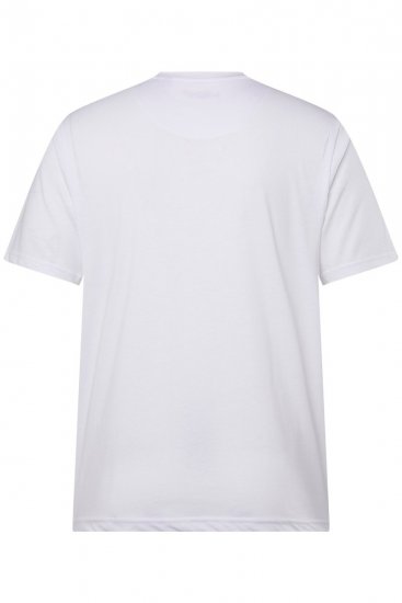 Men+ 276 T-shirt col rond Blanc - T-shirts - T-shirts Homme Grande Taille