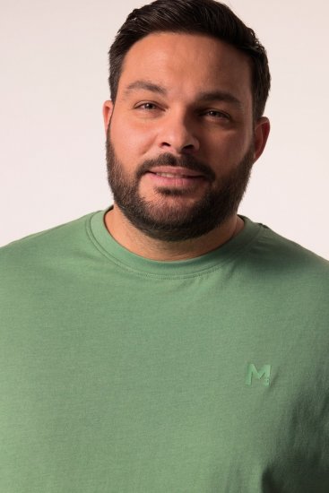 Men+ 276 T-shirt col rond Vert - T-shirts - T-shirts Homme Grande Taille