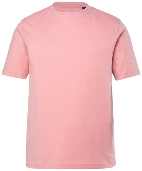 Men+ 276 T-shirt col rond Rose - T-shirts - T-shirts Homme Grande Taille