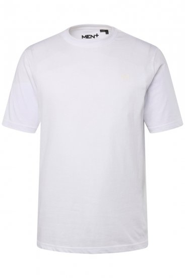 Men+ 285 T-shirt col rond Blanc lot de 2 - T-shirts - T-shirts Homme Grande Taille