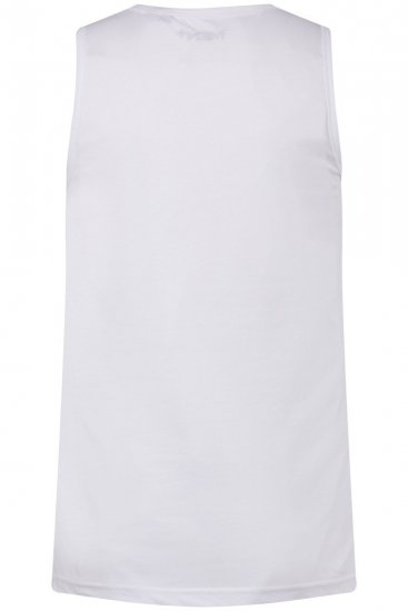 Men+ 303 Débardeur Blanc - T-shirts - T-shirts Homme Grande Taille