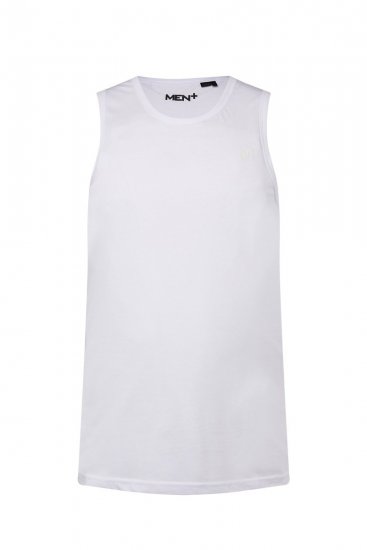 Men+ 305 Débardeur Blanc lot de 2 - T-shirts - T-shirts Homme Grande Taille