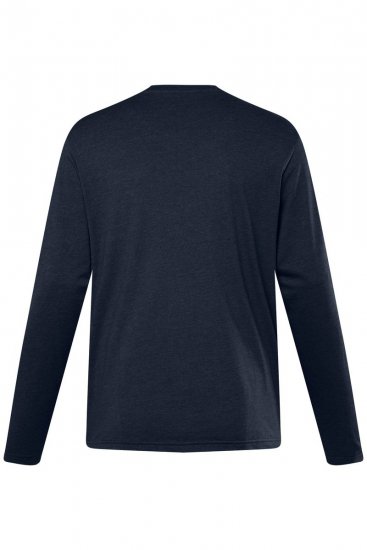 Men+ 307 T-shirt manches longues Bleu marine - T-shirts - T-shirts Homme Grande Taille