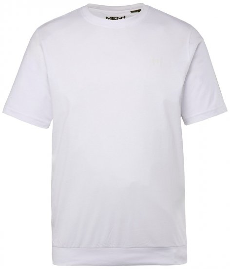 Men+ 308 T-shirt bellyfit Blanc - T-shirts - T-shirts Homme Grande Taille