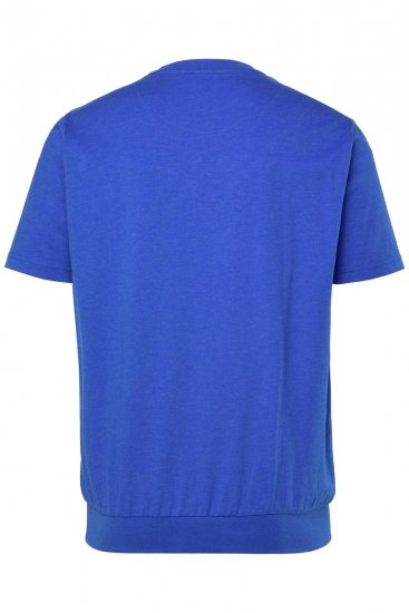 Men+ 308 T-shirt bellyfit Bleu azur - T-shirts - T-shirts Homme Grande Taille
