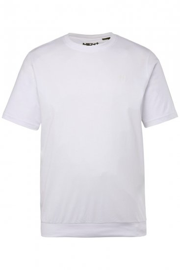 Men+ 311 T-shirt bellyfit Blanc lot de 2 - T-shirts - T-shirts Homme Grande Taille