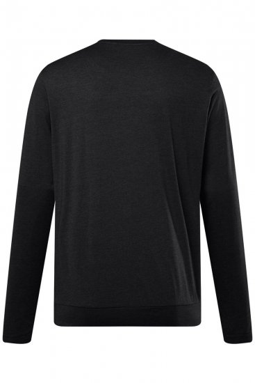 Men+ 313 T-shirt manches longues bellyfit Noir - T-shirts - T-shirts Homme Grande Taille
