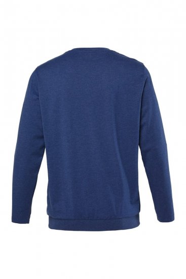Men+ 313 T-shirt manches longues bellyfit Bleu nuit - T-shirts - T-shirts Homme Grande Taille