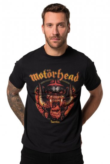 JP1880 Motörhead Sacrifice Band T-Shirt Black - T-shirts - T-shirts Homme Grande Taille