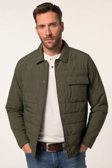 JP1880 Jacket Extra Light Dark Olive - Vestes - Vestes homme grandes tailles