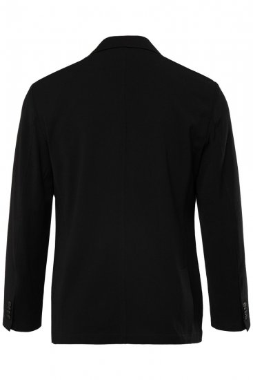 JP1880 San Remo Flexnamic Blazer en seersucker Noir - Costumes - Costumes grandes tailles 
