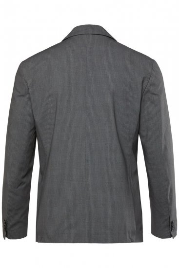 JP1880 Rimini Flexnamic Blazer en jersey rayé Gris foncé - Costumes - Costumes grandes tailles 