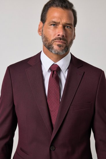 JP1880 Amalfi Flexnamic Blazer Bordeaux - Costumes - Costumes grandes tailles 
