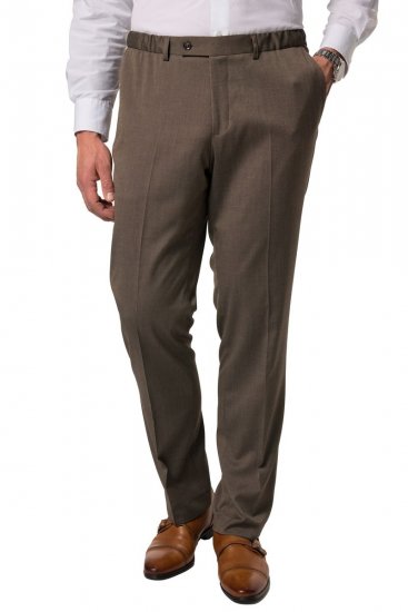 JP1880 Amalfi Flexnamic Pantalon de costume Vert kaki - Costumes - Costumes grandes tailles 