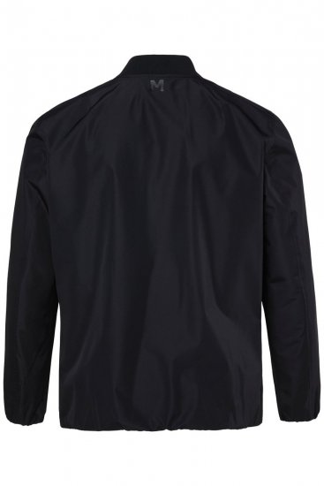 Men+ 823 Blouson bomber ultra-léger bellyfit Noir - Vestes - Vestes homme grandes tailles