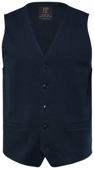 JP1880 New York Flexnamic Gilet en jersey Bleu marine - Costumes - Costumes grandes tailles 