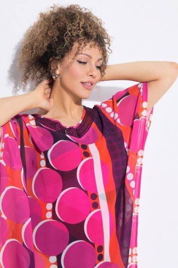 Ulla Popken 836864 Robe Rose - Caftans - 